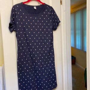 Old Navy Star knee length dress